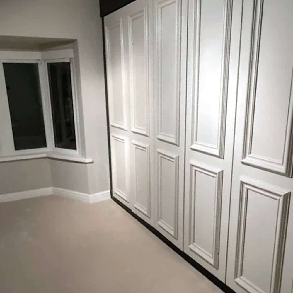 Fitted wardrobes installation in Blackpool bedroom